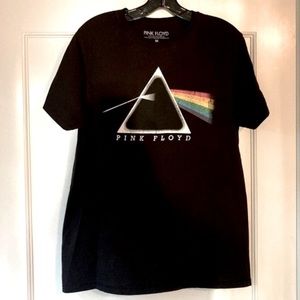 Pink Floyd Tee Black Dark Side of the Moon